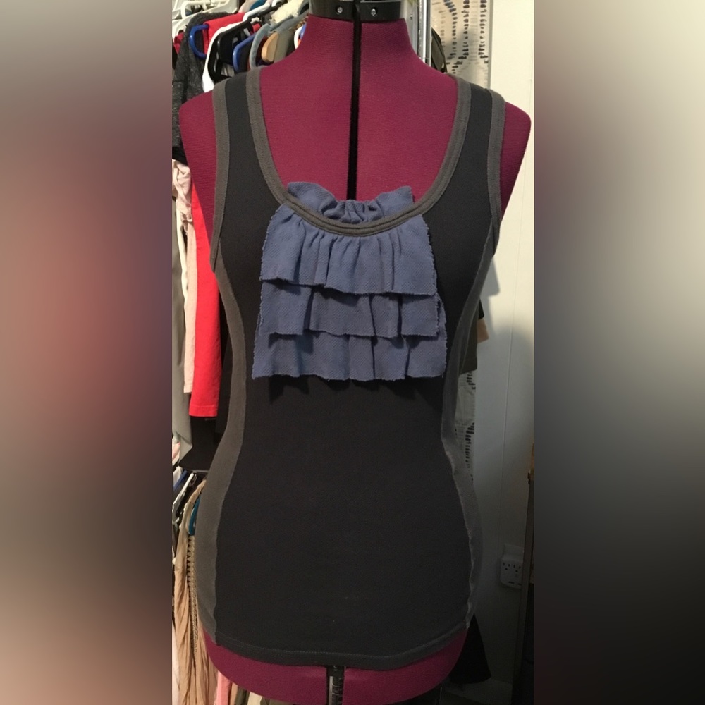 Marc by Marc Jacobs Ruffle Tank Small